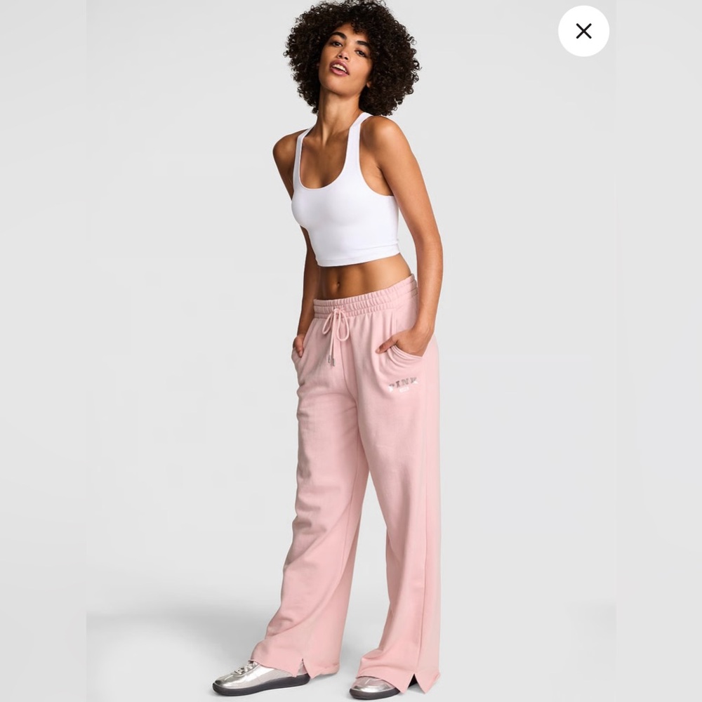NWTS VICTORIA SECRETS “PINK” Pink Sweatpants Size Large
